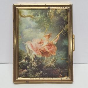 The Swing By French Artist Jean Honore Fragonard Vintage Picture Photo Compact